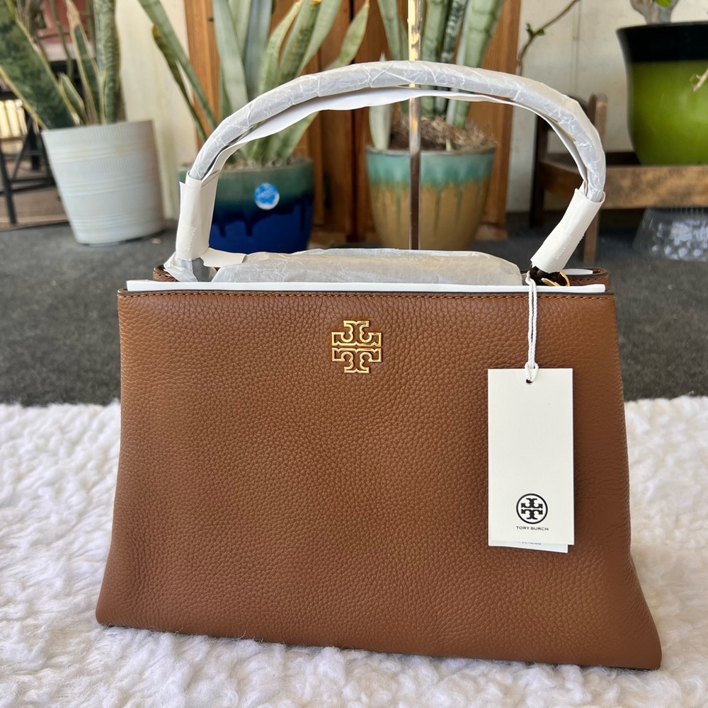NWT Tory Burch Britten Satchel ($548) 2 Way Bag
